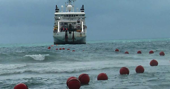 Successful Permitting Allowed for Submarine Cable Installation