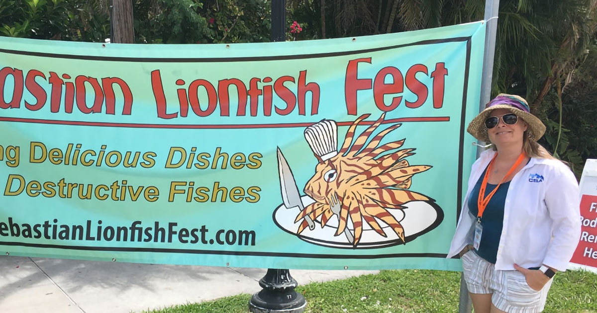 CSA Sponsors the Sebastian Lionfish Fest